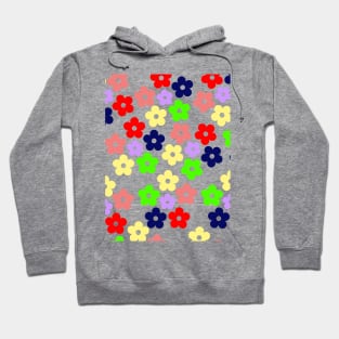 Bib flower -  Flower Pattern Hoodie